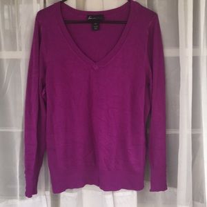 Vibrant purple sweater